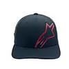 Gorra Alpinestar Negra Logotipo Rojo