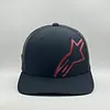 Gorra Alpinestar Negra Logotipo Rojo
