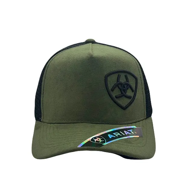 Gorra Ariat Verde Gamuza