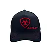 Gorra Ariat Negra Logo Rojo