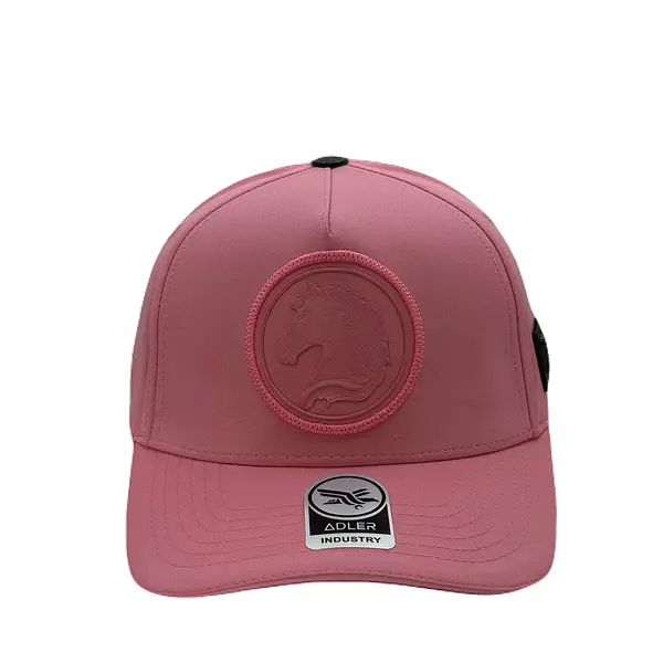 Gorra Adler Rosa Caballo En Goma