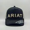 Gorra Ariat Negra Malla Beige