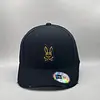 Gorra Psycobunny Negra Conejo Amarillo