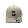 Gorra Psycobunny Beige Conejo Blanca