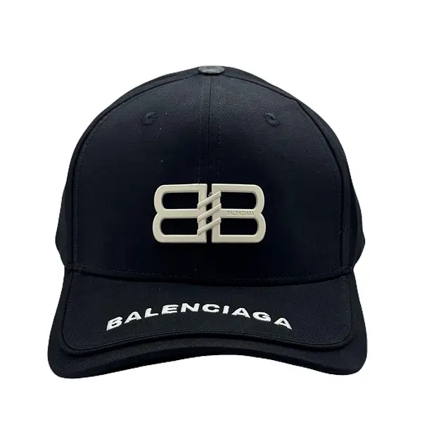 Gorra Balenciaga Negra Doble B