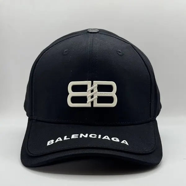 Gorra Balenciaga Negra Doble B