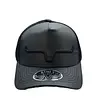 Gorra Kimes Negra Cuerina