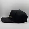 Gorra Negra Boss Dorado