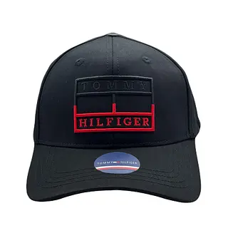 Gorra Negra Hilfiger Tommy
