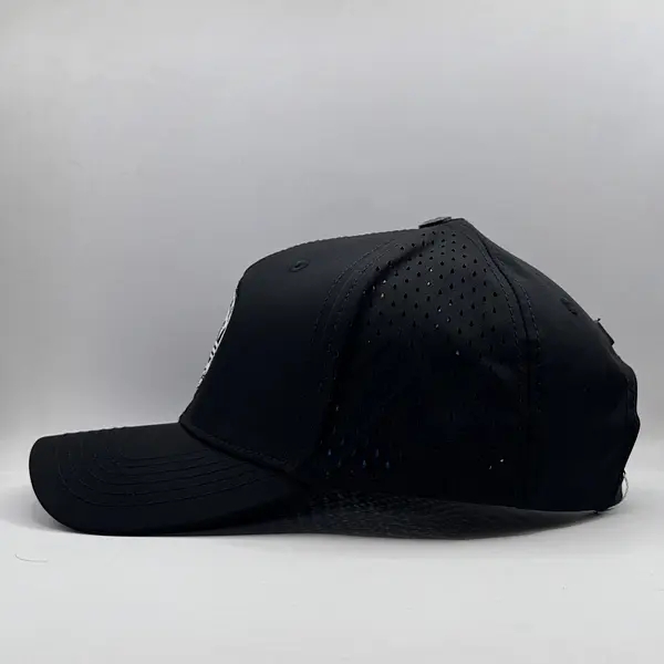 Gorra Adidas Negra Logo Circular