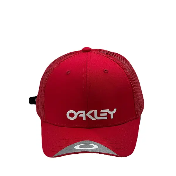 Gorra Oakley Roja Malla Roja