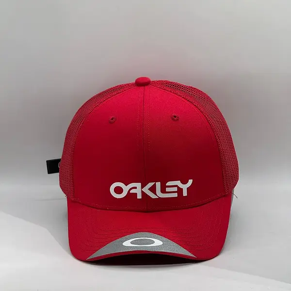 Gorra Oakley Roja Malla Roja