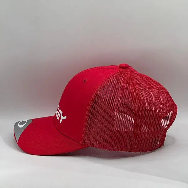 Gorra Oakley Roja Malla Roja
