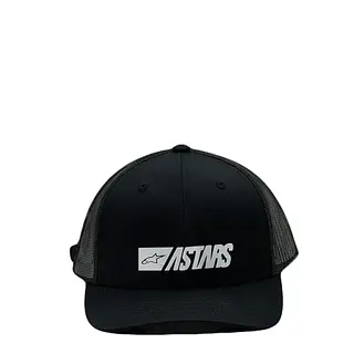 Gorra Alpinestar Negra Astars Malla