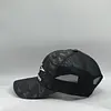 Gorra Camuflada Negra Reflectiva