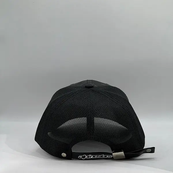 Gorra Camuflada Negra Reflectiva