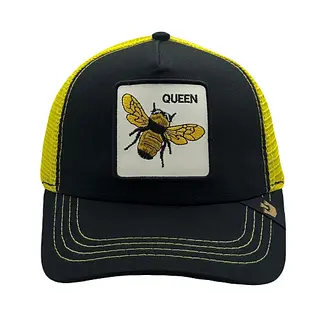 Queen Abeja Negra Amarilla