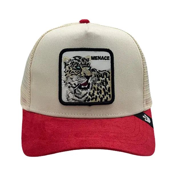 Menace Leopardo Beige Vicera Roja