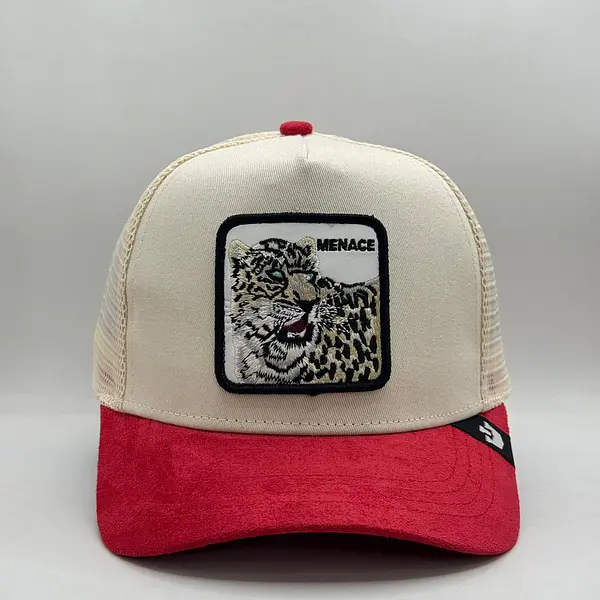 Menace Leopardo Beige Vicera Roja
