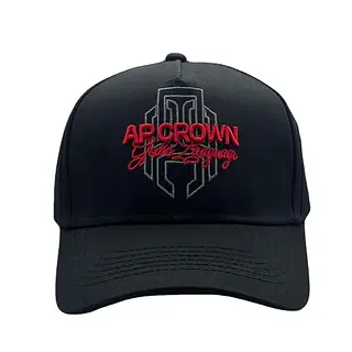 Gorra Ap Crown Negra Completa