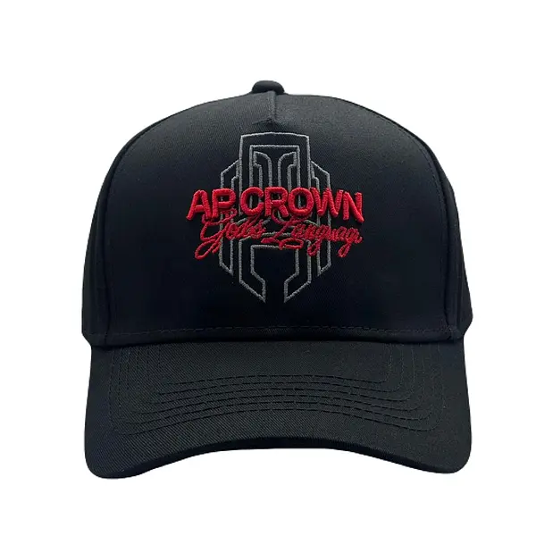 Gorra Ap Crown Negra Completa