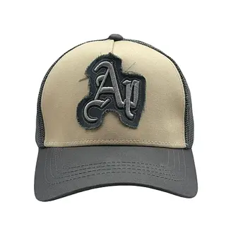 Gorra Ap Crown Beige Vicera Gris