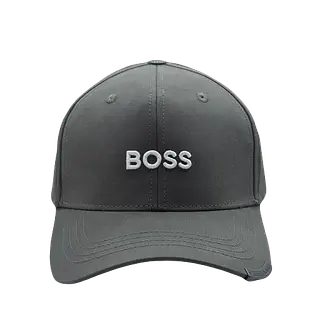Boss Gris Letra Blanca