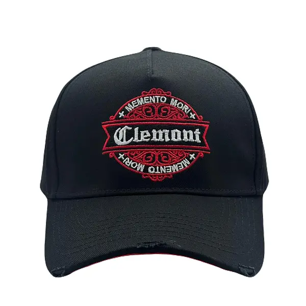 Gorra Clemont Estampado Rojo Blanco